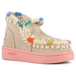 Summer Eskimo Sneaker Kid Multicolor Stitching