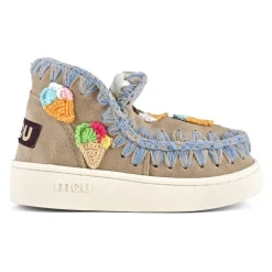 Summer Eskimo Sneaker Kid Crochet Ice Creams
