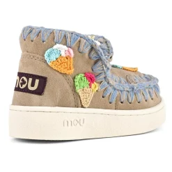 Summer Eskimo Sneaker Kid Crochet Ice Creams