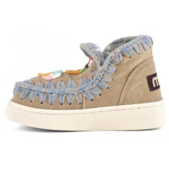 Summer Eskimo Sneaker Kid Crochet Ice Creams