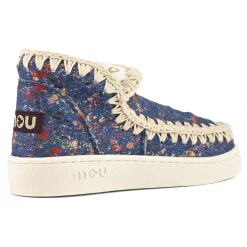 Summer Eskimo Sneaker Metallic Denim