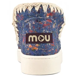 Summer Eskimo Sneaker Metallic Denim