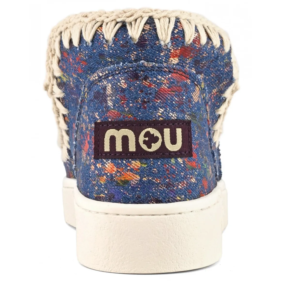 Summer Eskimo Sneaker Metallic Denim