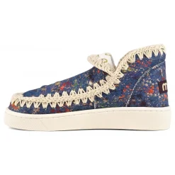 Summer Eskimo Sneaker Metallic Denim