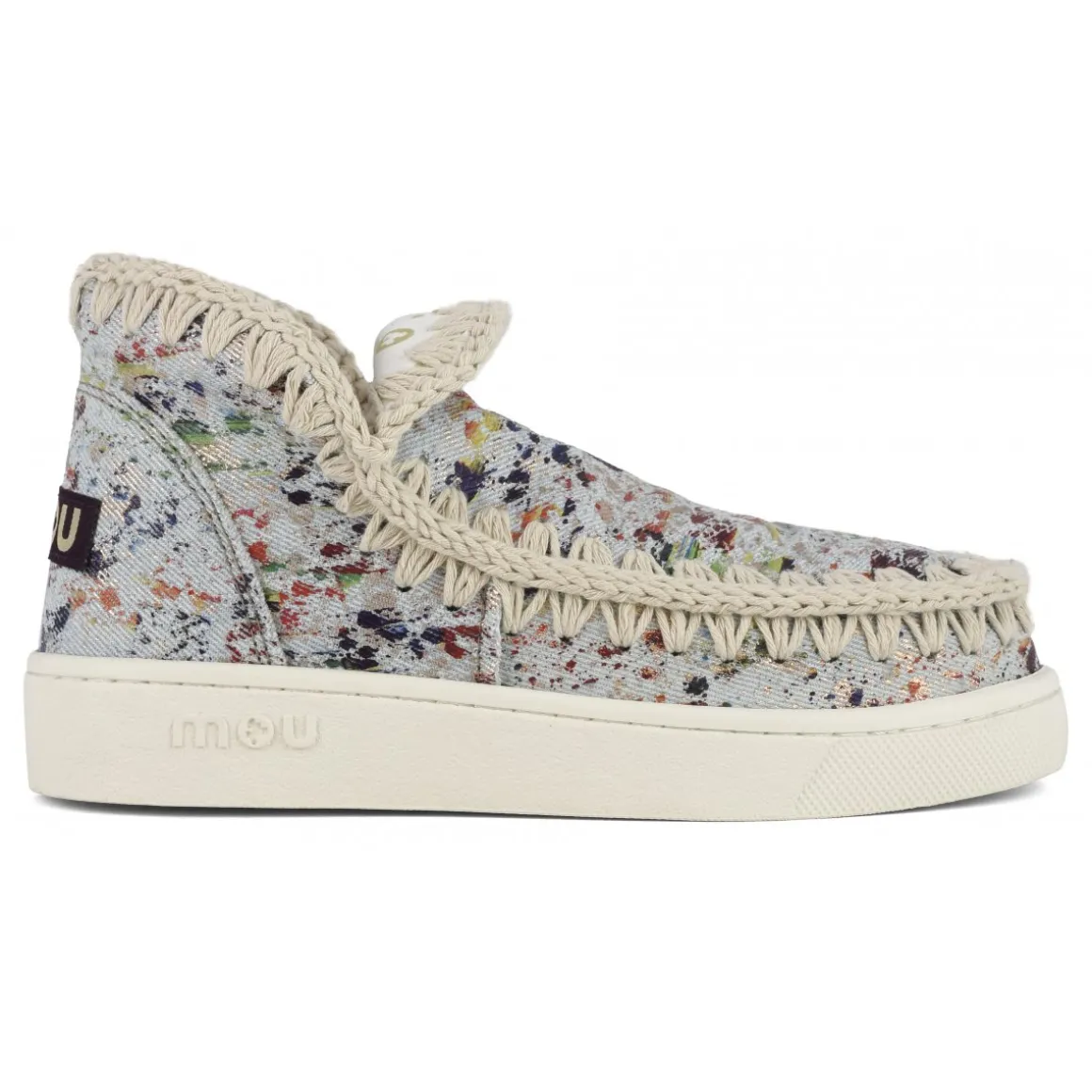 Summer Eskimo Sneaker Metallic Denim
