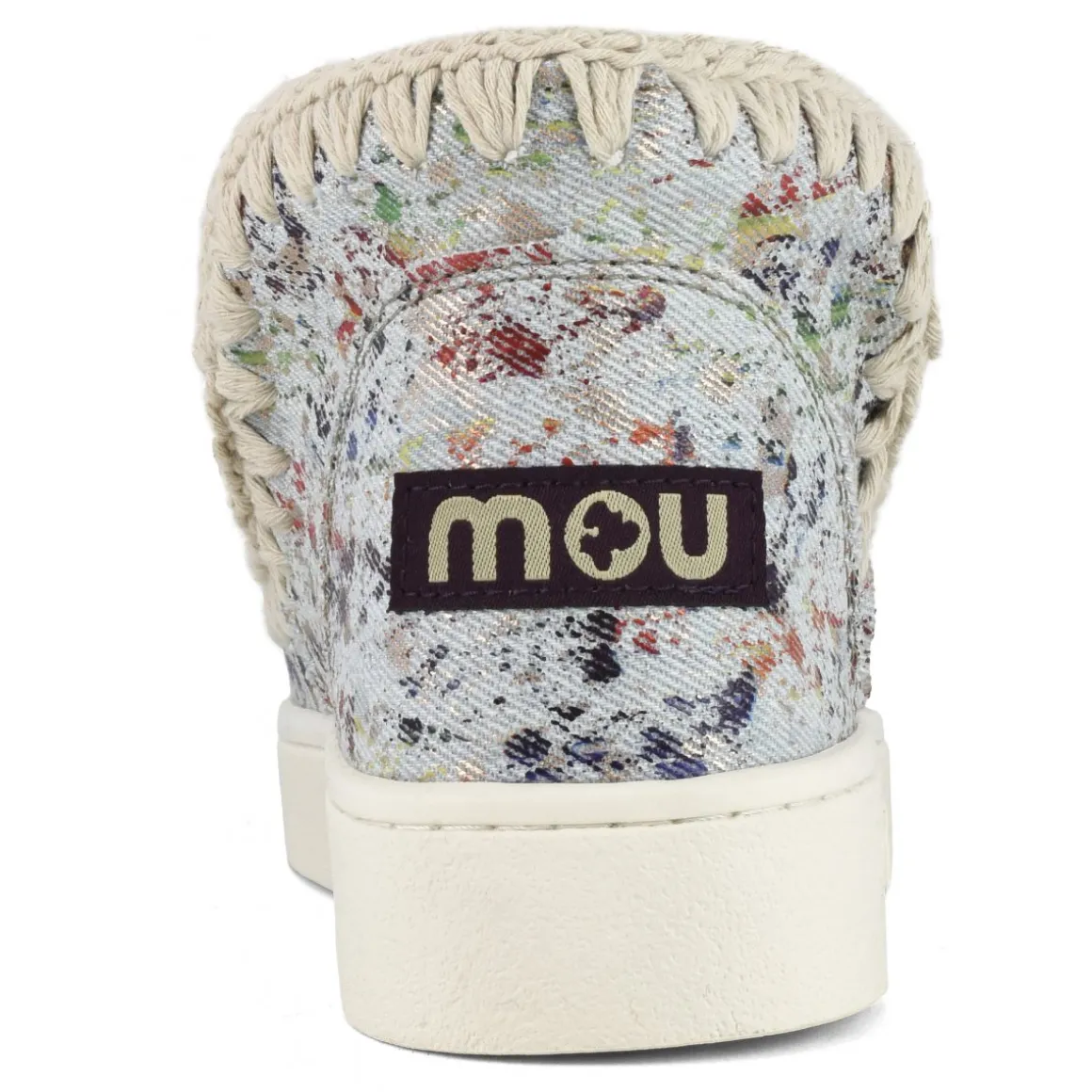 Summer Eskimo Sneaker Metallic Denim