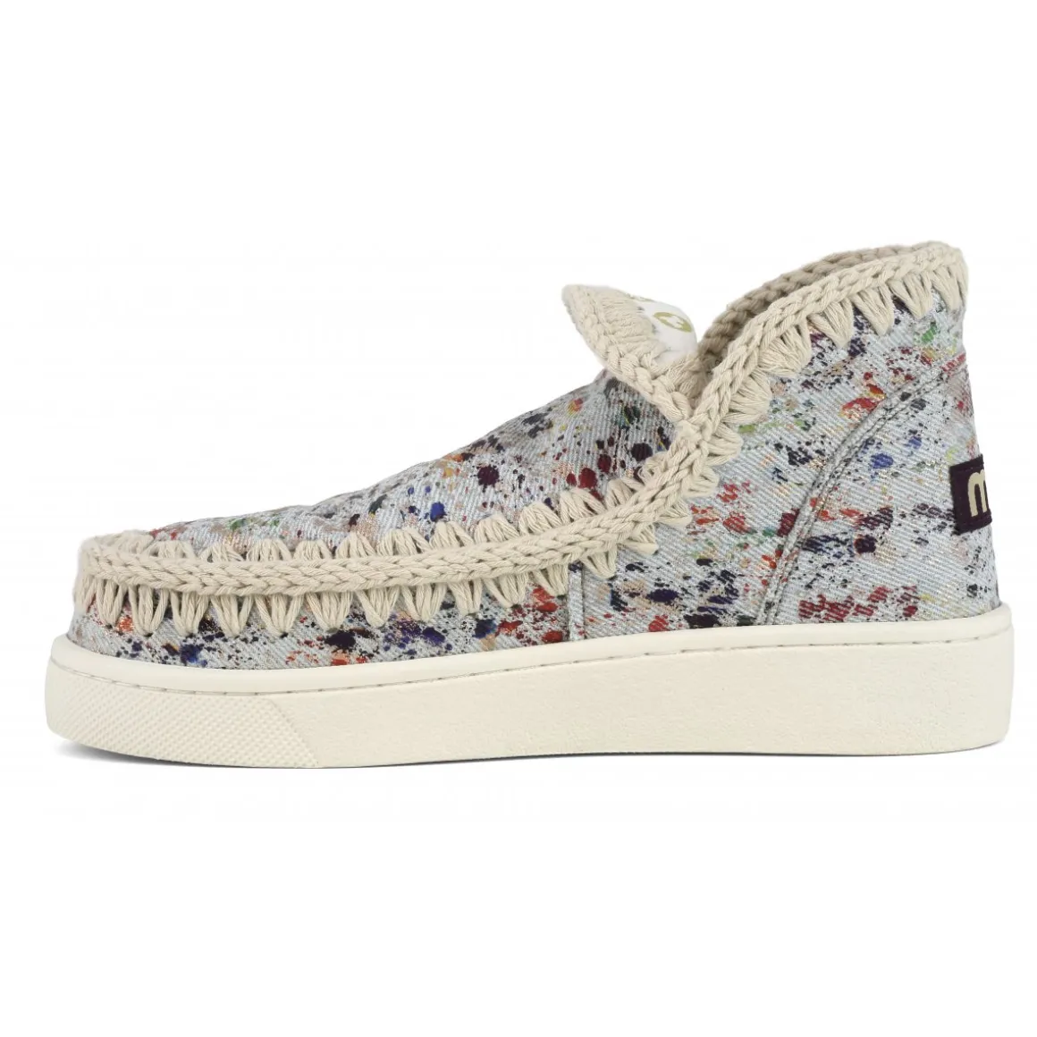 Summer Eskimo Sneaker Metallic Denim