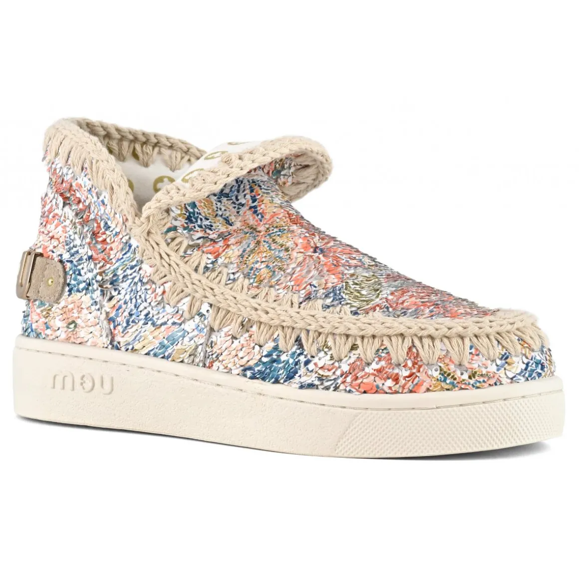 Summer Eskimo Sneaker Printed Sequins