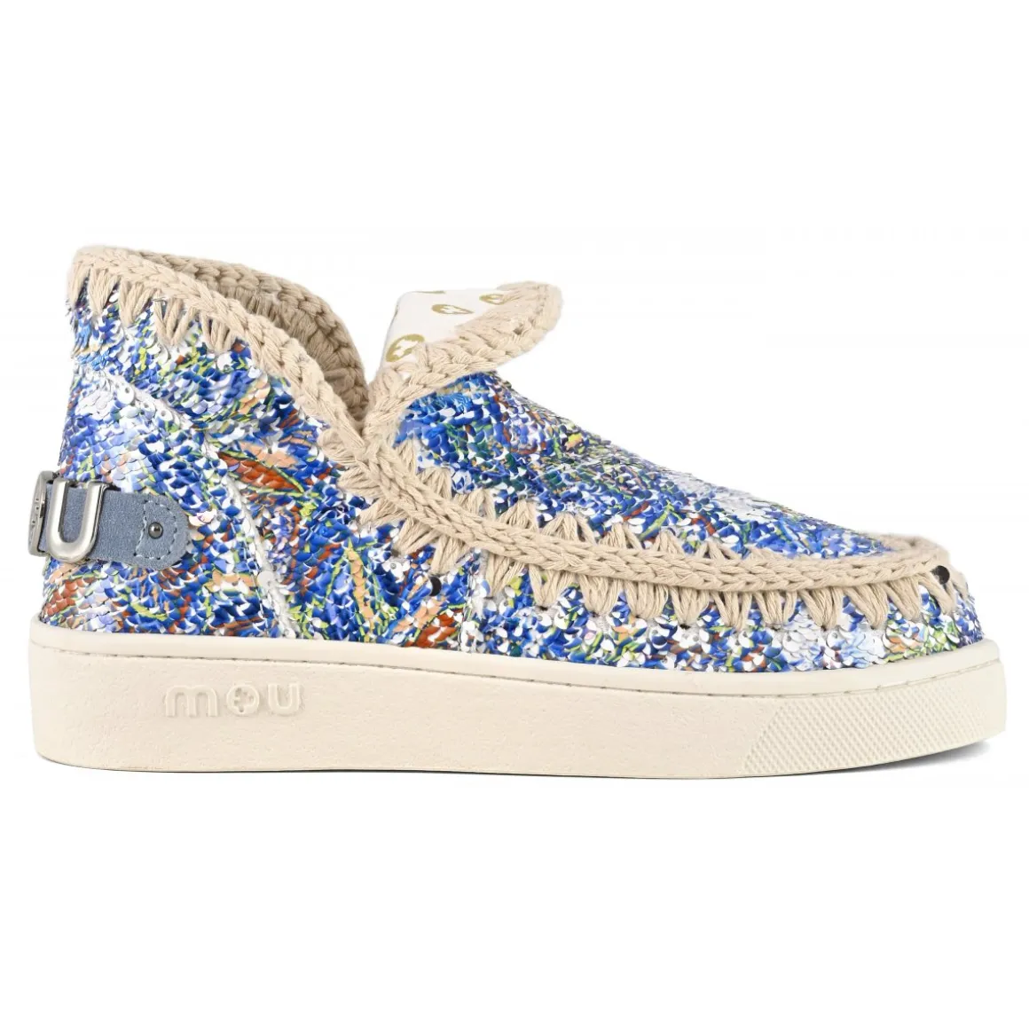 Summer Eskimo Sneaker Printed Sequins