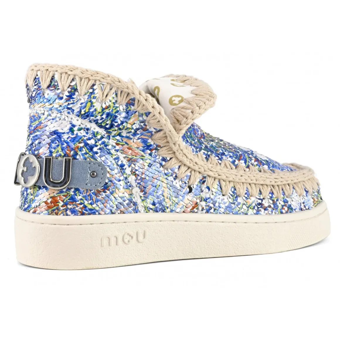 Summer Eskimo Sneaker Printed Sequins