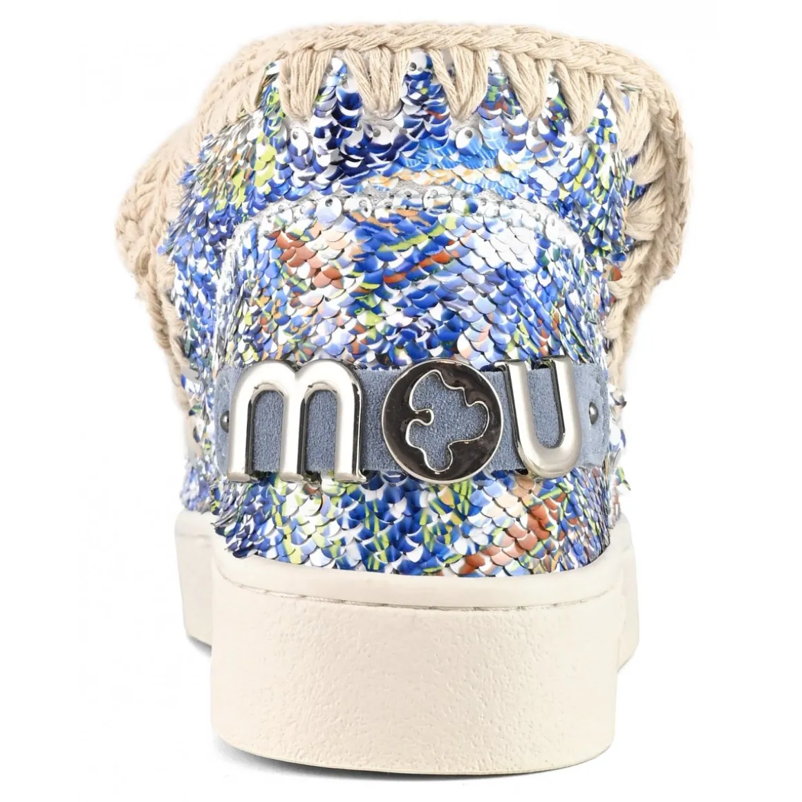 Summer Eskimo Sneaker Printed Sequins