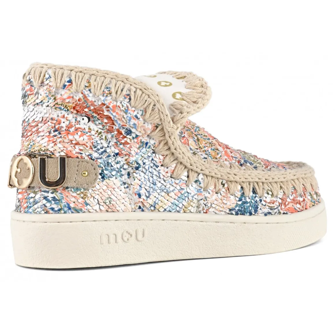Summer Eskimo Sneaker Printed Sequins