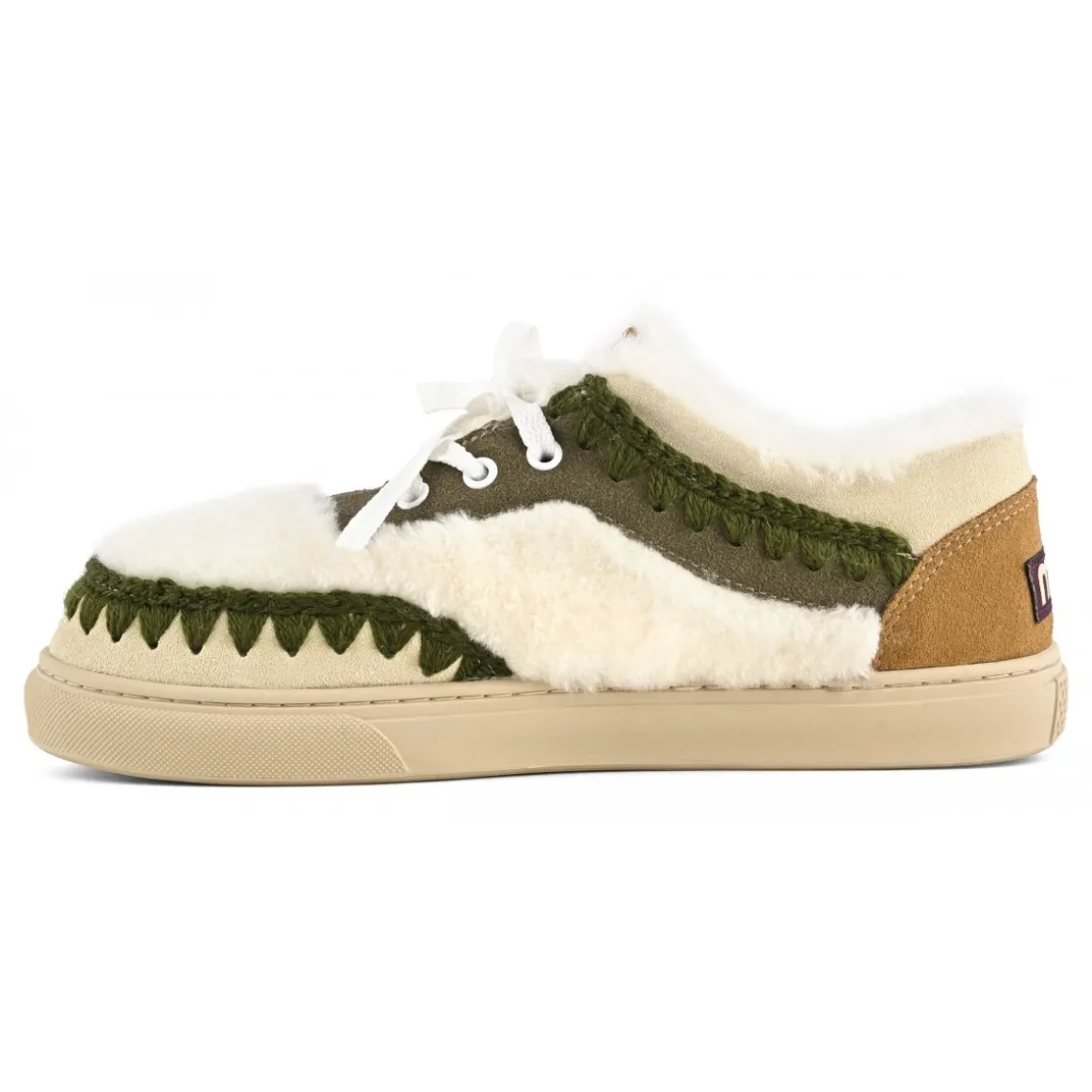 Unisex Lace-up Sneaker Shearling