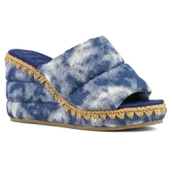Wedge Monoband Denim