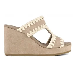 Wedge Plain Suede