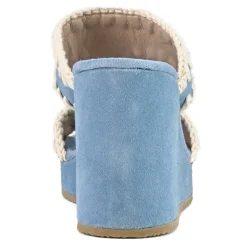 Wedge Plain Suede