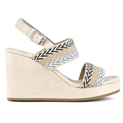 Wedge Two-band & Back Strap Fabric