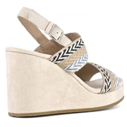 Wedge Two-band & Back Strap Fabric