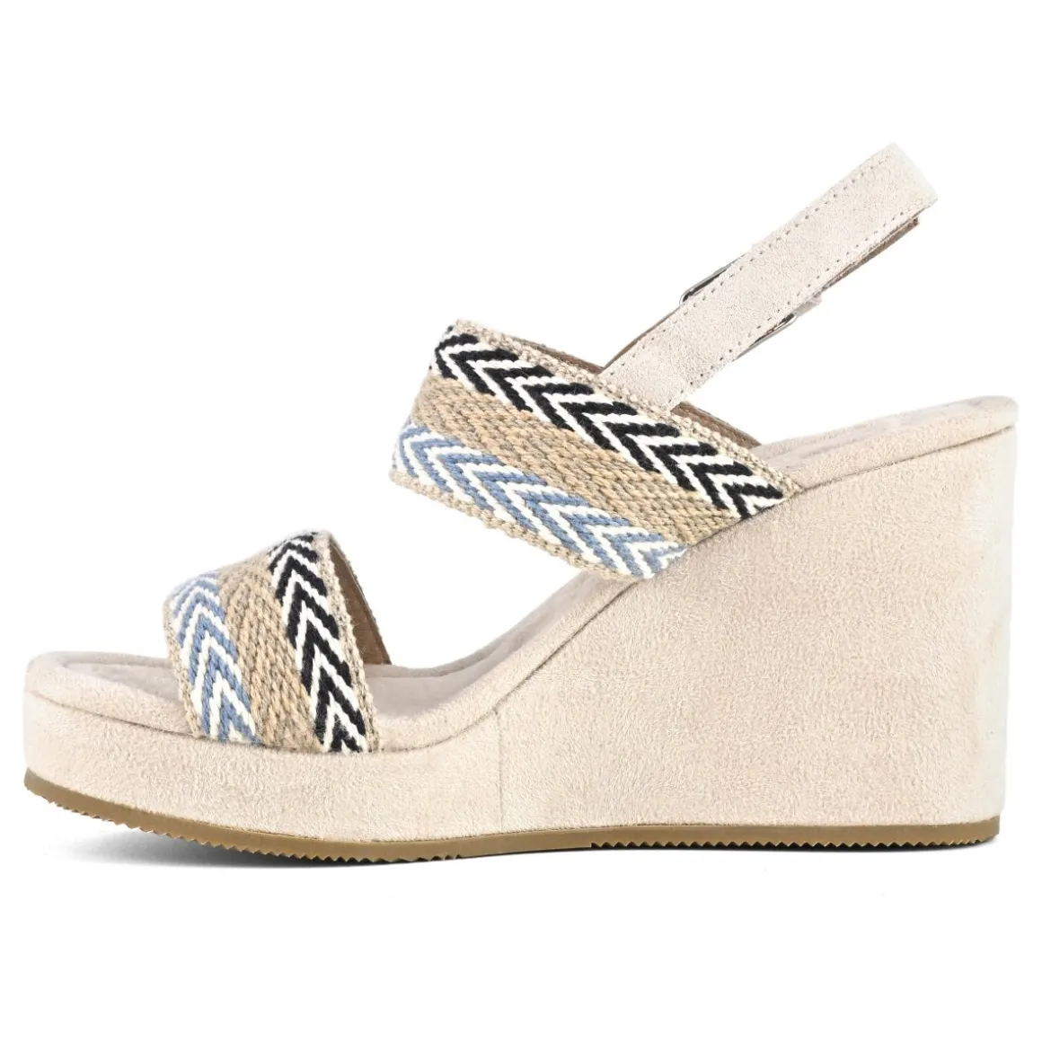Wedge Two-band & Back Strap Fabric