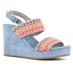 Wedge Two-band & Back Strap Fabric