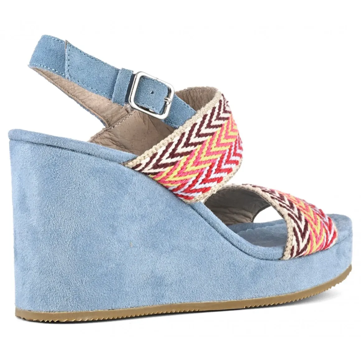 Wedge Two-band & Back Strap Fabric