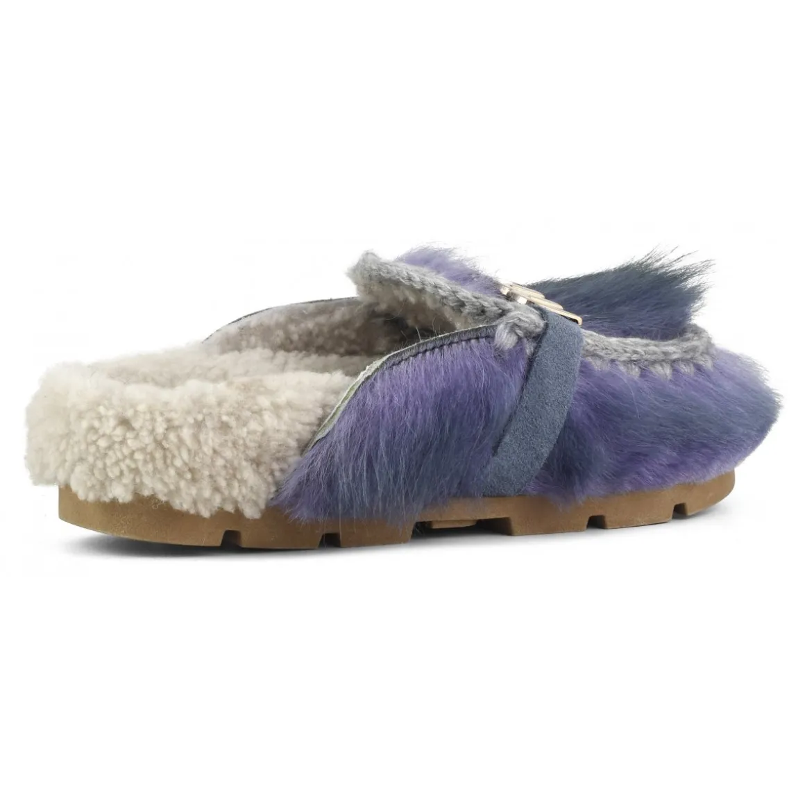 Winter Bio Slide Long Hair Ponyskin