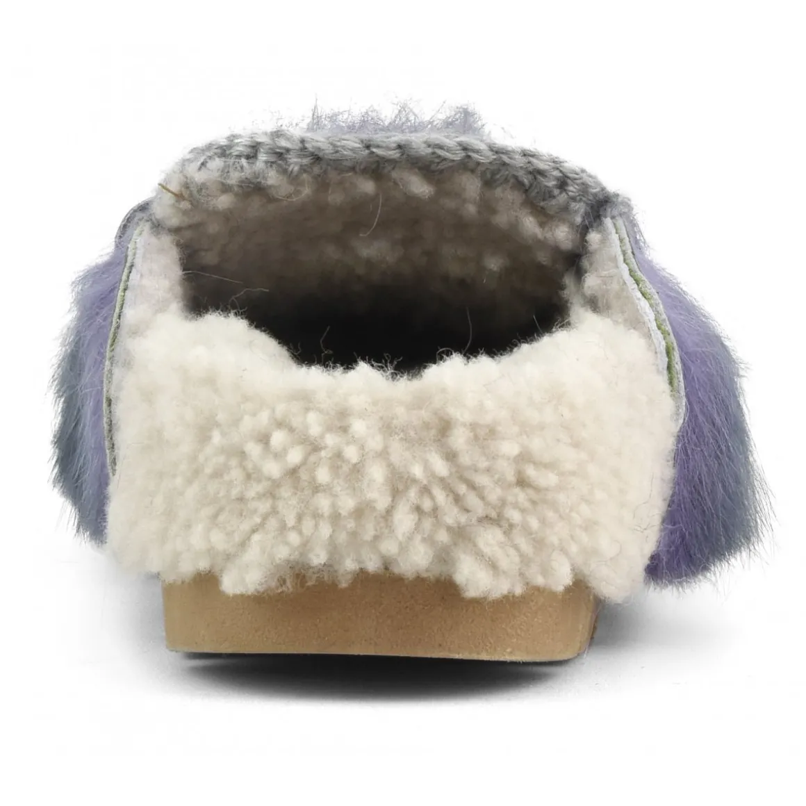 Winter Bio Slide Long Hair Ponyskin