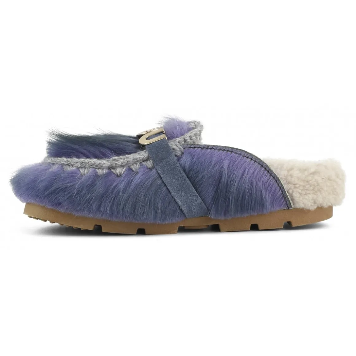 Winter Bio Slide Long Hair Ponyskin