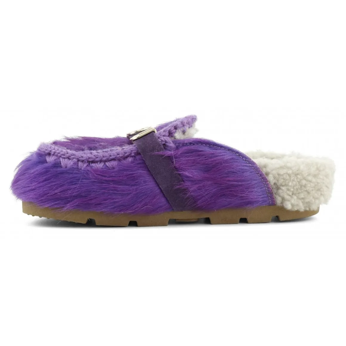 Winter Bio Slide Long Hair Ponyskin