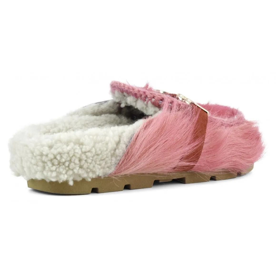 Winter Bio Slide Long Hair Ponyskin